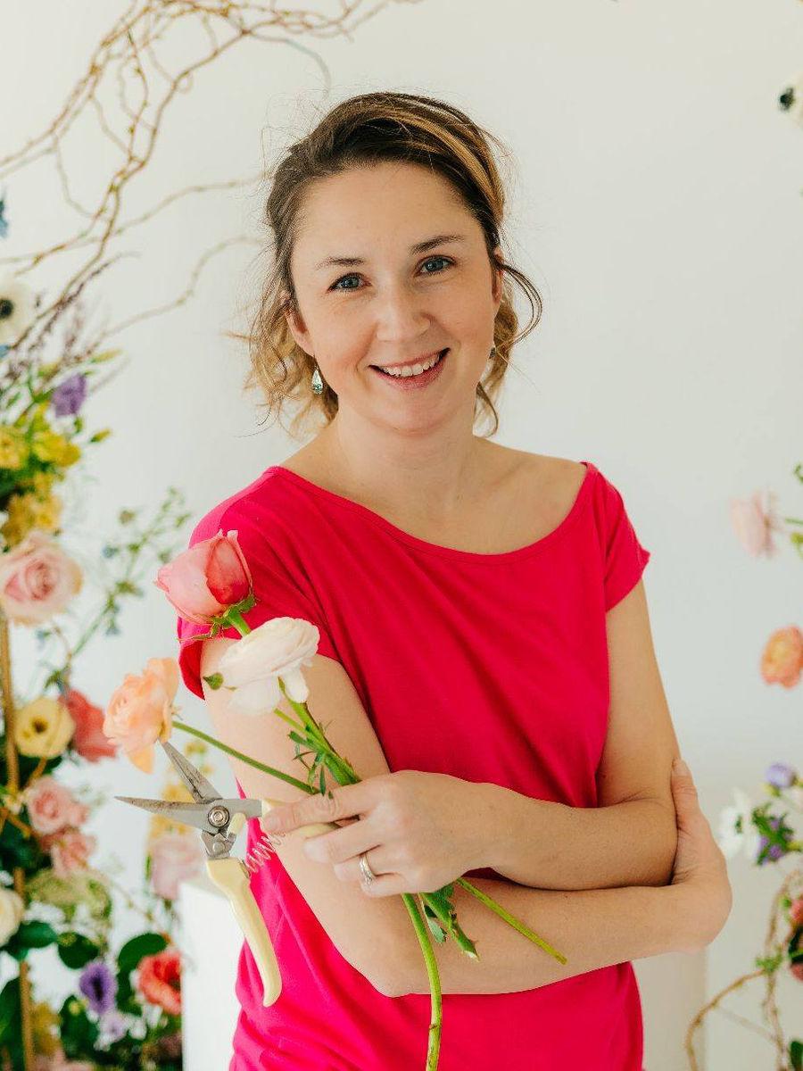 Sarah, owner of Rosie's Little Posies